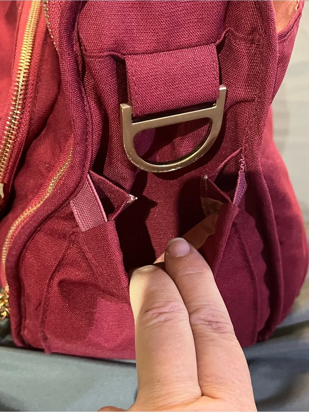 JuJuBe B.F.F Convertible Diaper Bag, Tahitian Red